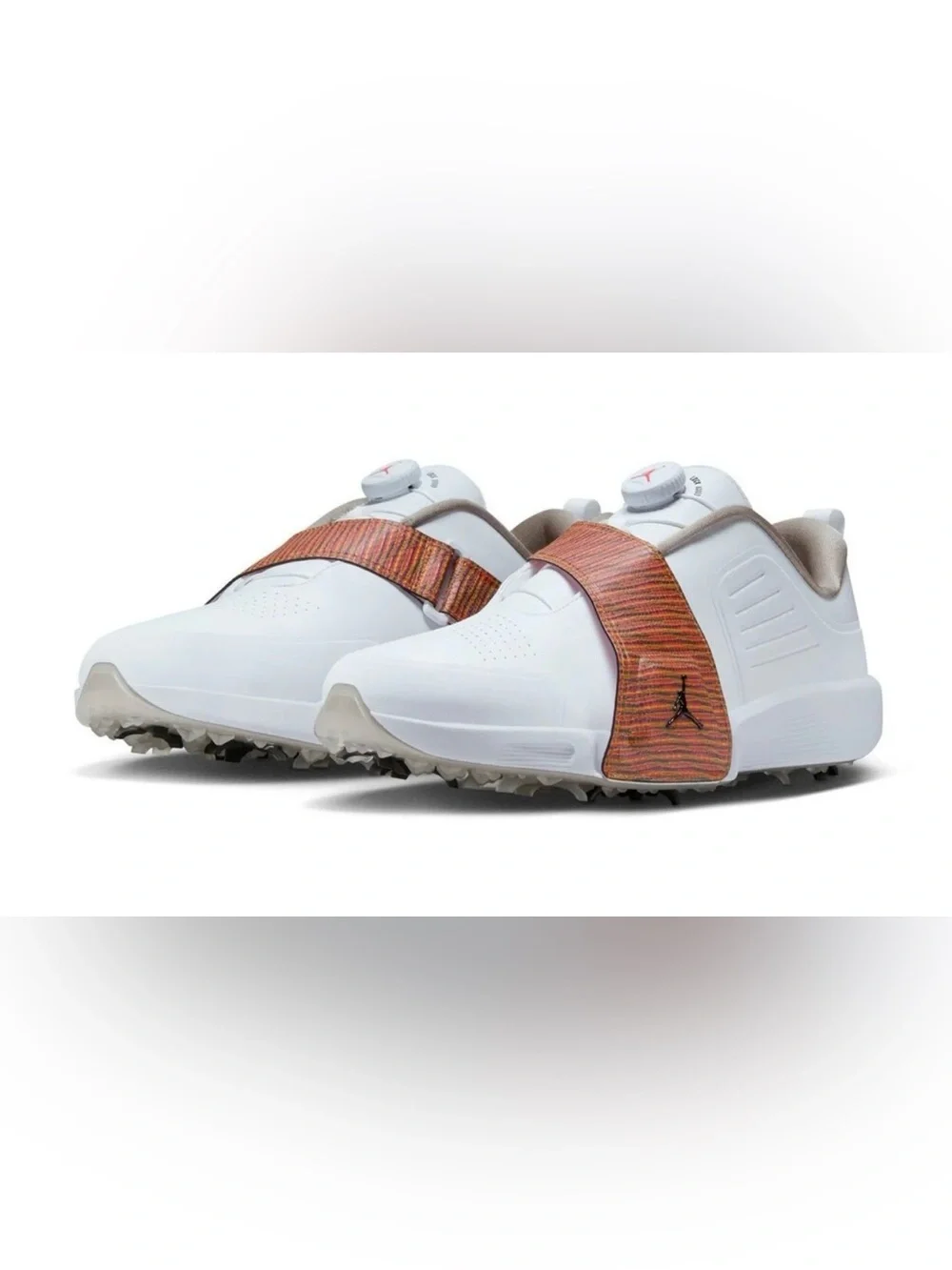 Nike Air Jordan Rev Infrared Golf Shoes Cleats White FV6338-102 Men’s 8 NWT 🔥
